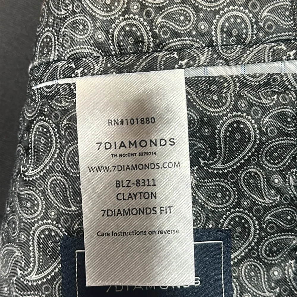 7Diamonds Clayton Stretch Blazer Sz M